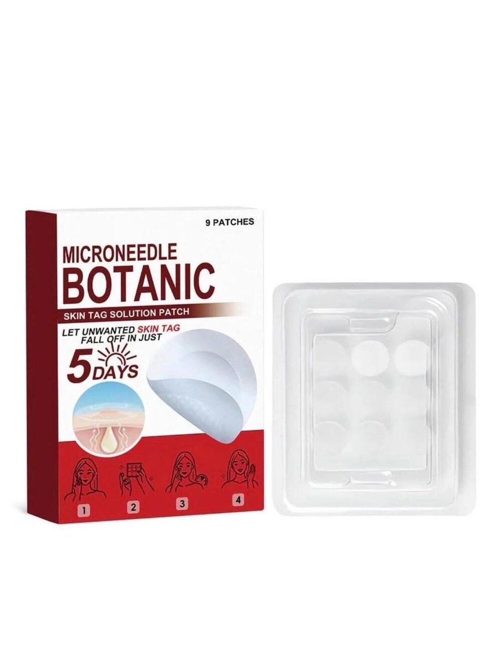 Skin Tag Remover Patches Painless Discreet Fast Acting 72-Hour